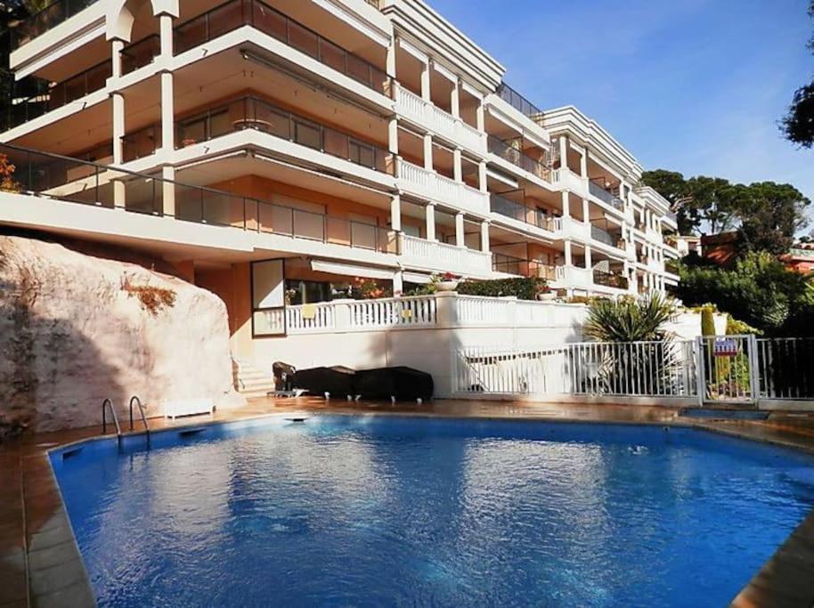 Residence De Luxe Sun Paradis, Studio Terrasse, Vue Mer Piscine Cannes Exteriér fotografie
